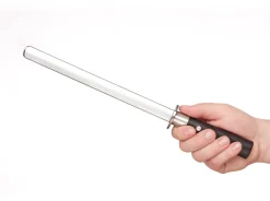 Böker Manufaktur Solingen Damast Black Schleifstab Schwarz Clearance