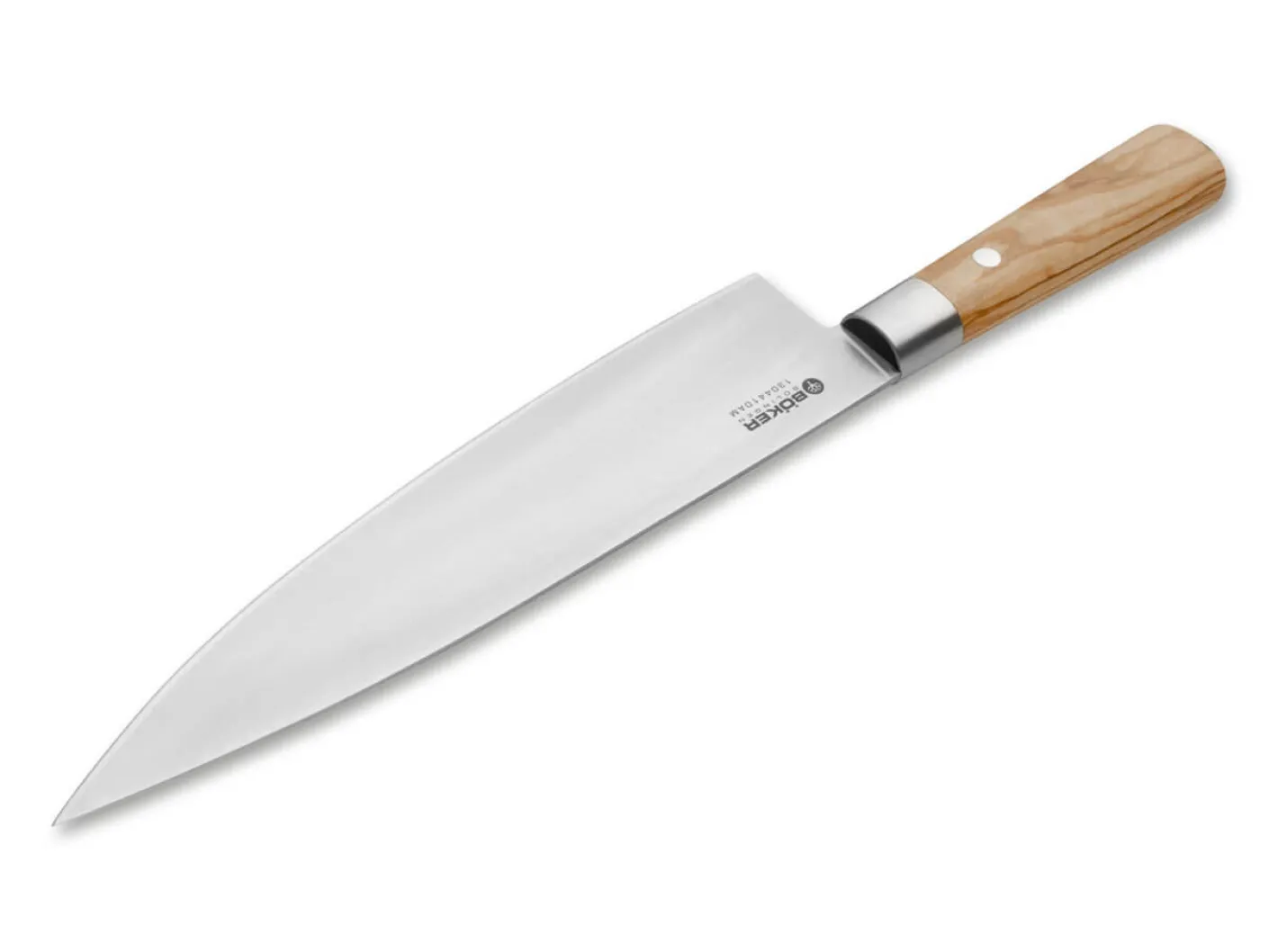 Böker Manufaktur Solingen Damast Olive Chefmesser Groß Braun Online