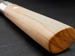 Böker Manufaktur Solingen Damast Olive Schinkenmesser Braun