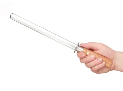 Böker Manufaktur Solingen Damast Olive Schleifstab Braun Best