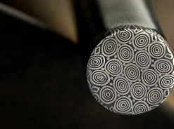 Böker Manufaktur Solingen Damast Superior Allzweckmesser Schwarz Outlet