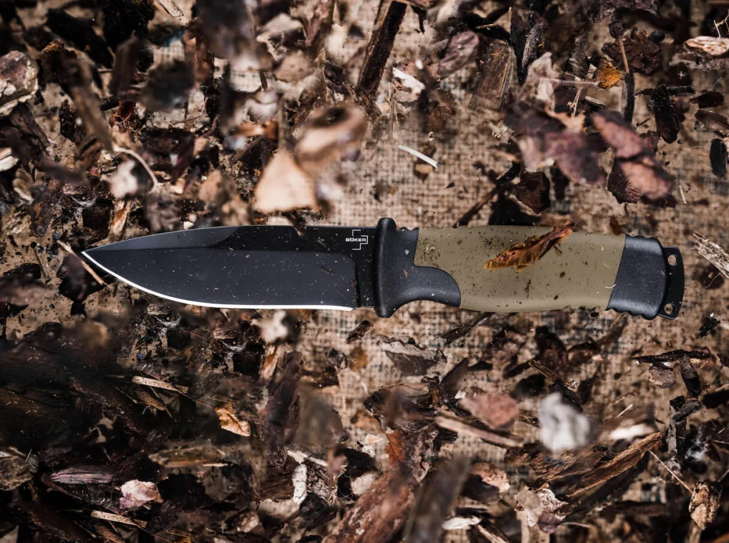 Böker Plus Desertman Schwarz New