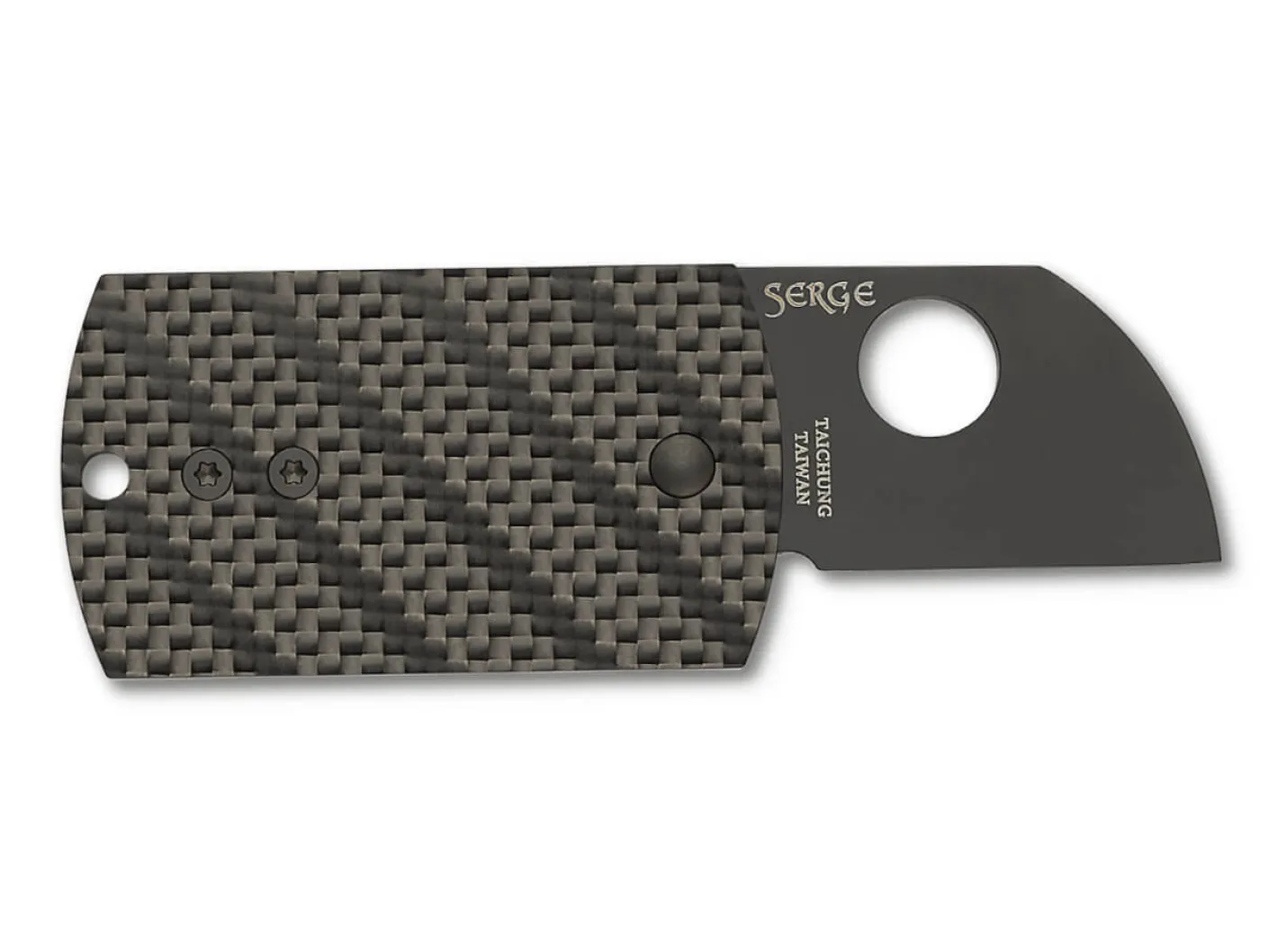 Spyderco Dog Tag Folder CF Hot