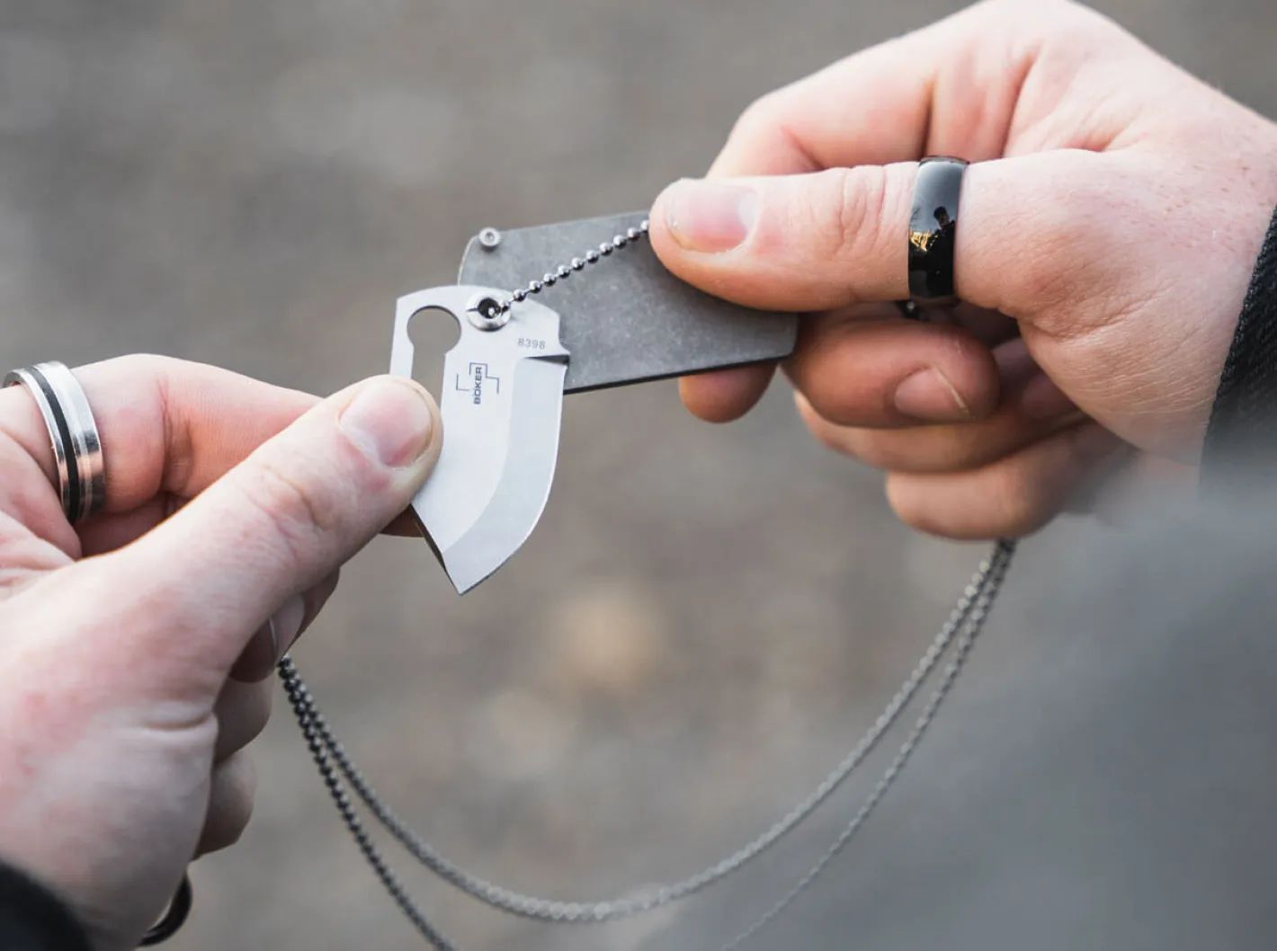 Böker Plus Dog Tag Knife Online