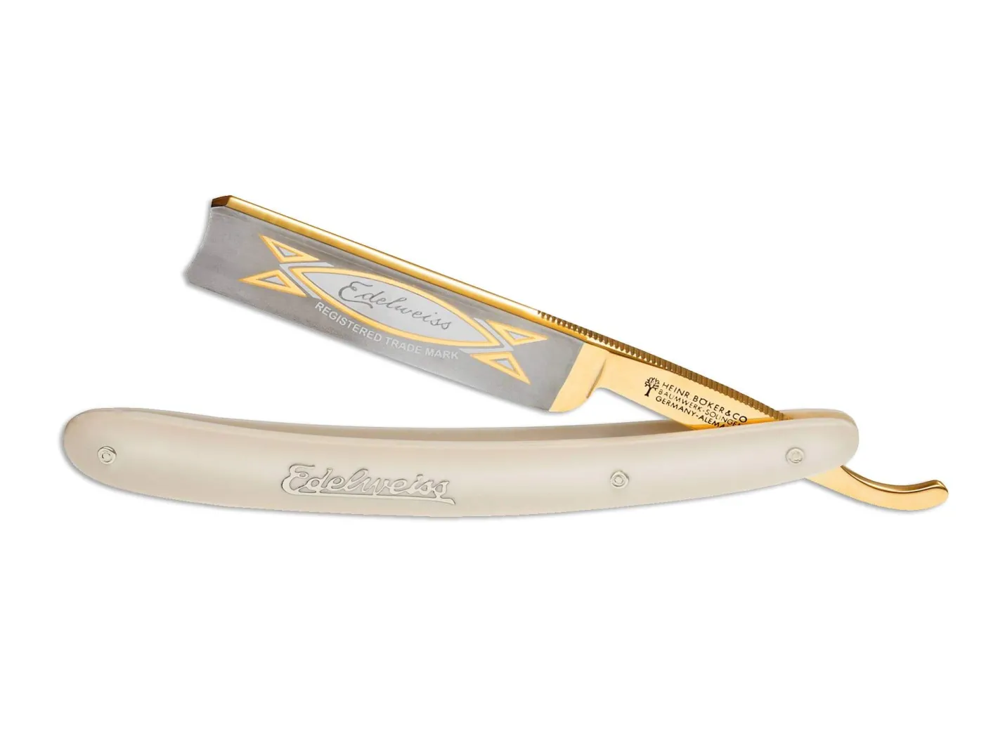 Böker Manufaktur Solingen Edelweiss 5/8" SE Weiß Sale