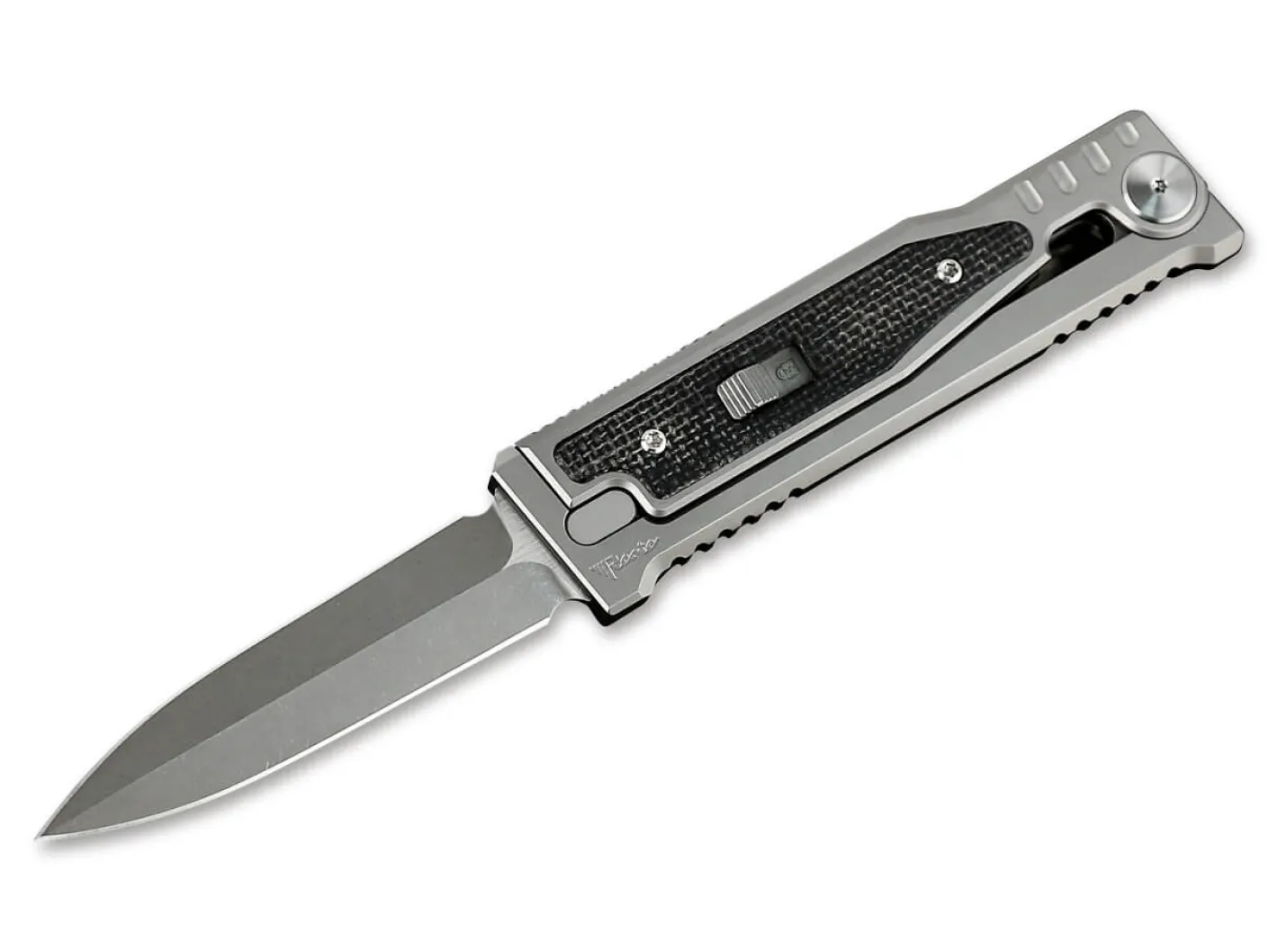 Reate EXO-M Black Micarta Double Edge Schwarz Outlet