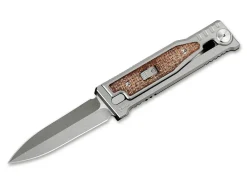 Reate EXO-M Burlap Micarta Double Edge Braun Outlet