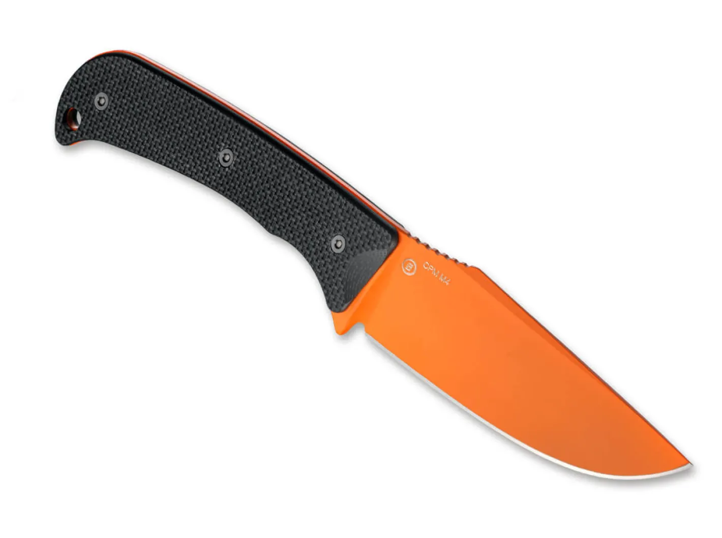 Hogue Extrak XL 3.9" Fixed Blade G10 Black Orange Cerakote Schwarz Outlet