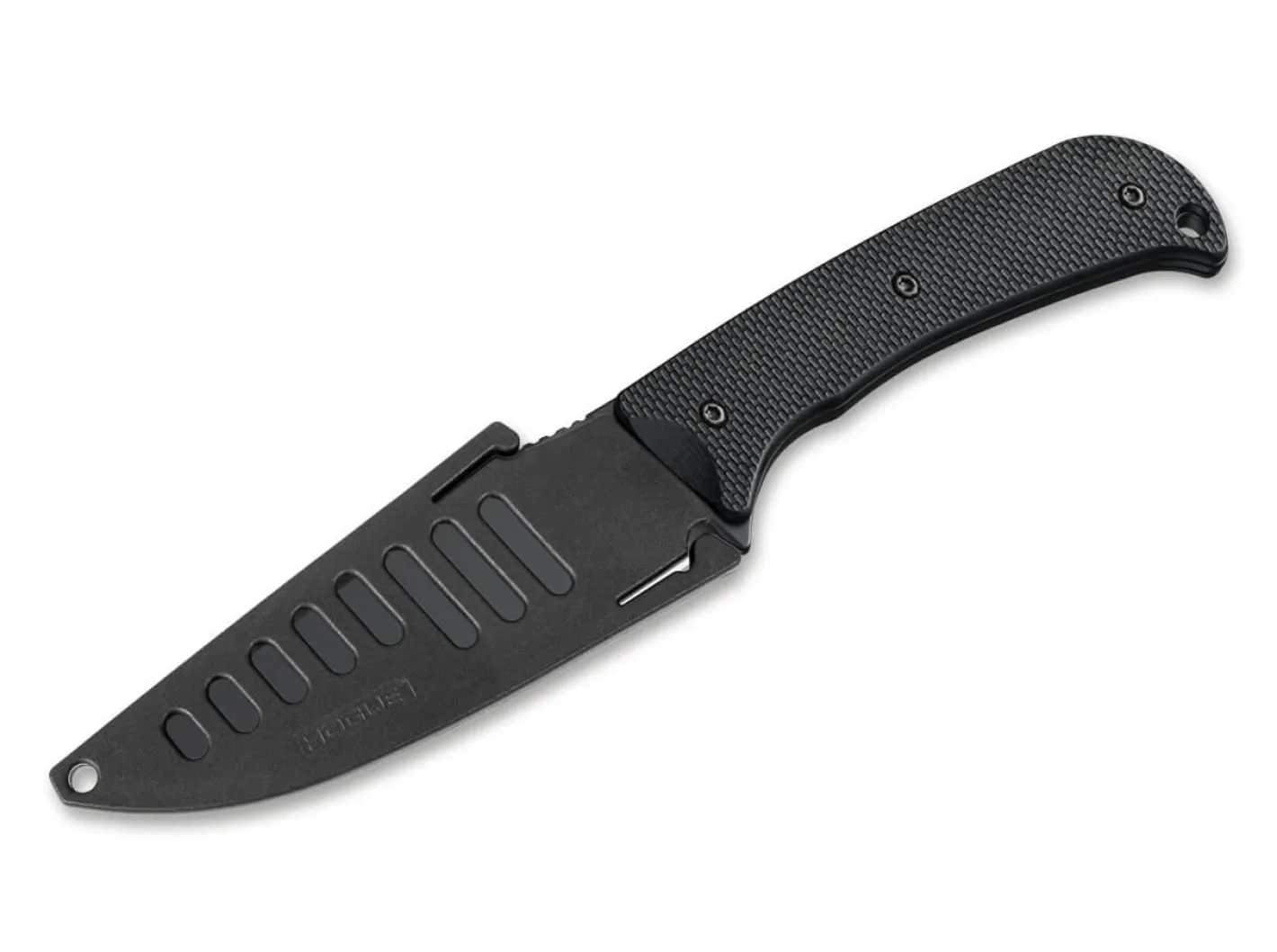 Hogue Extrak XL 3.9" Fixed Blade G10 Black Cerakote Schwarz Best
