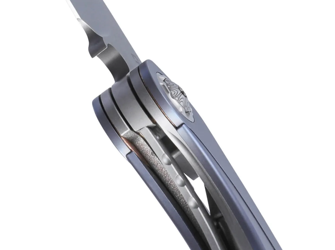 CRKT Fial M390 Titanium Blue Blau Outlet