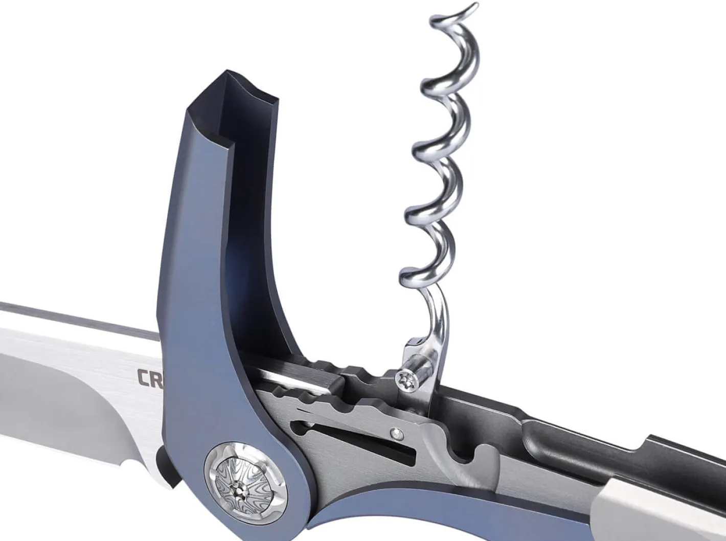 CRKT Fial M390 Titanium Blue Blau Outlet