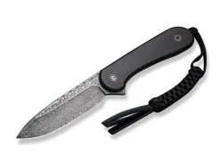 CIVIVI Fixed Blade Elementum Ebony Damascus Schwarz Sale