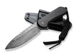 CIVIVI Fixed Blade Elementum Ebony Damascus Schwarz Sale