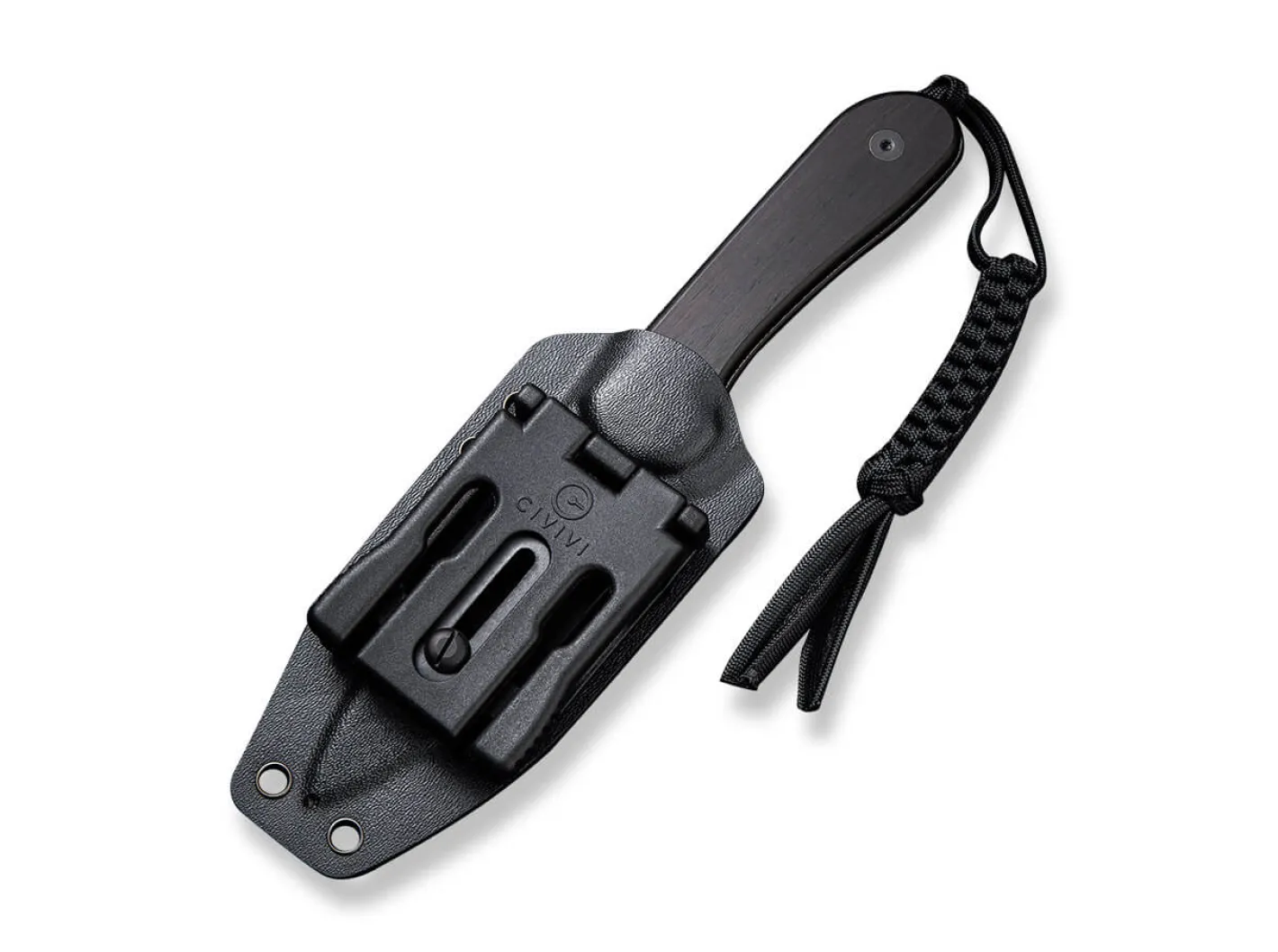 CIVIVI Fixed Blade Elementum Ebony Damascus Schwarz Sale