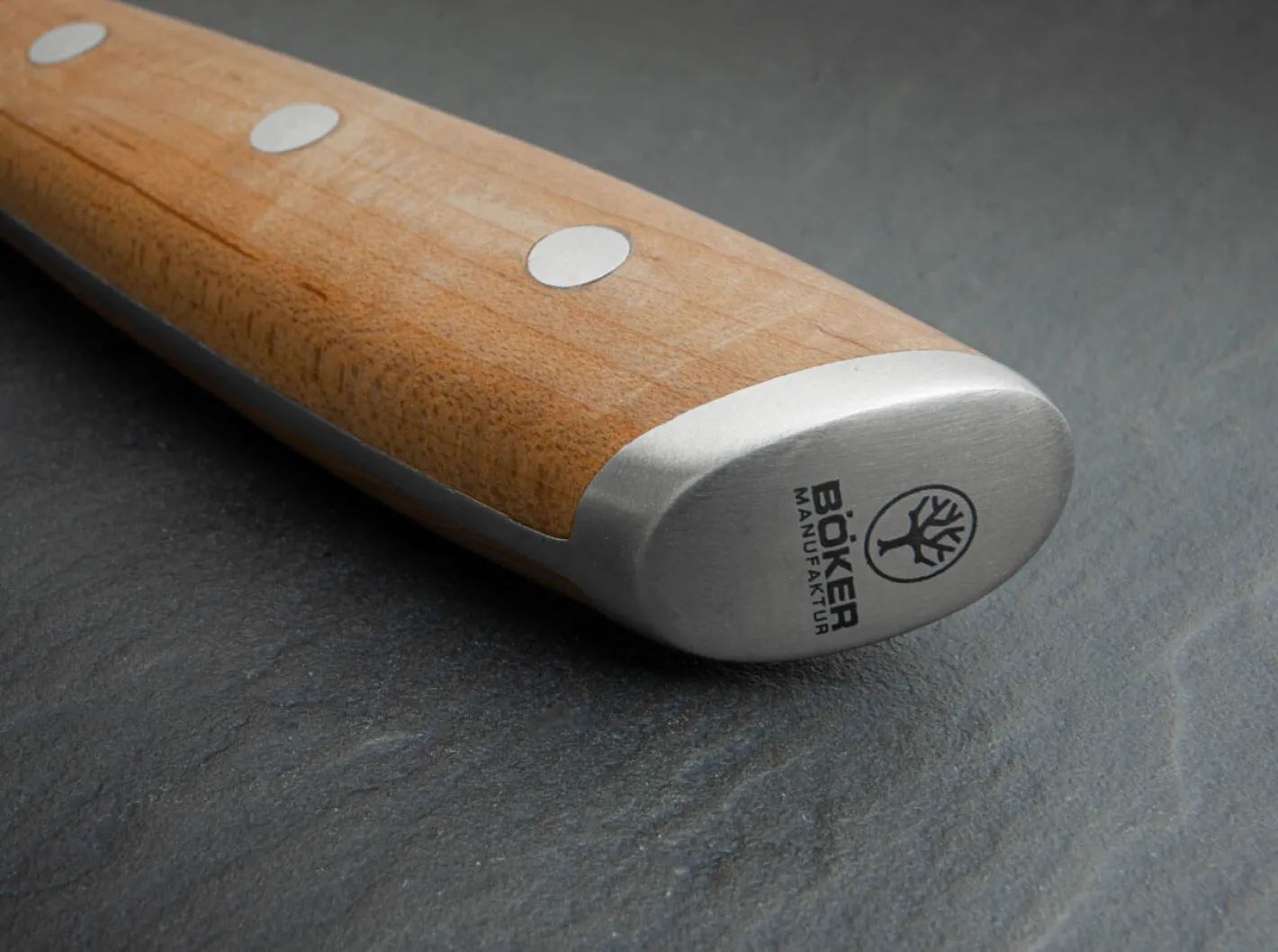 Böker Manufaktur Forge Wood Brotmesser Braun Clearance