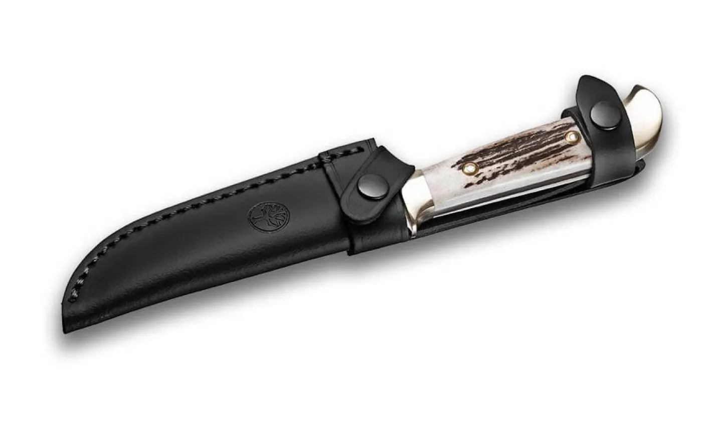 Böker Manufaktur Solingen Försternicker Hirschhorn Braun New