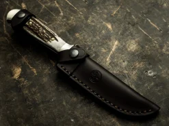 Böker Manufaktur Solingen Försternicker Hirschhorn Braun New