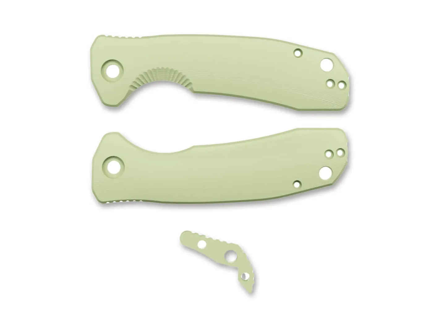 Honey Badger G10 Handle Set Large Jade Grün Clearance