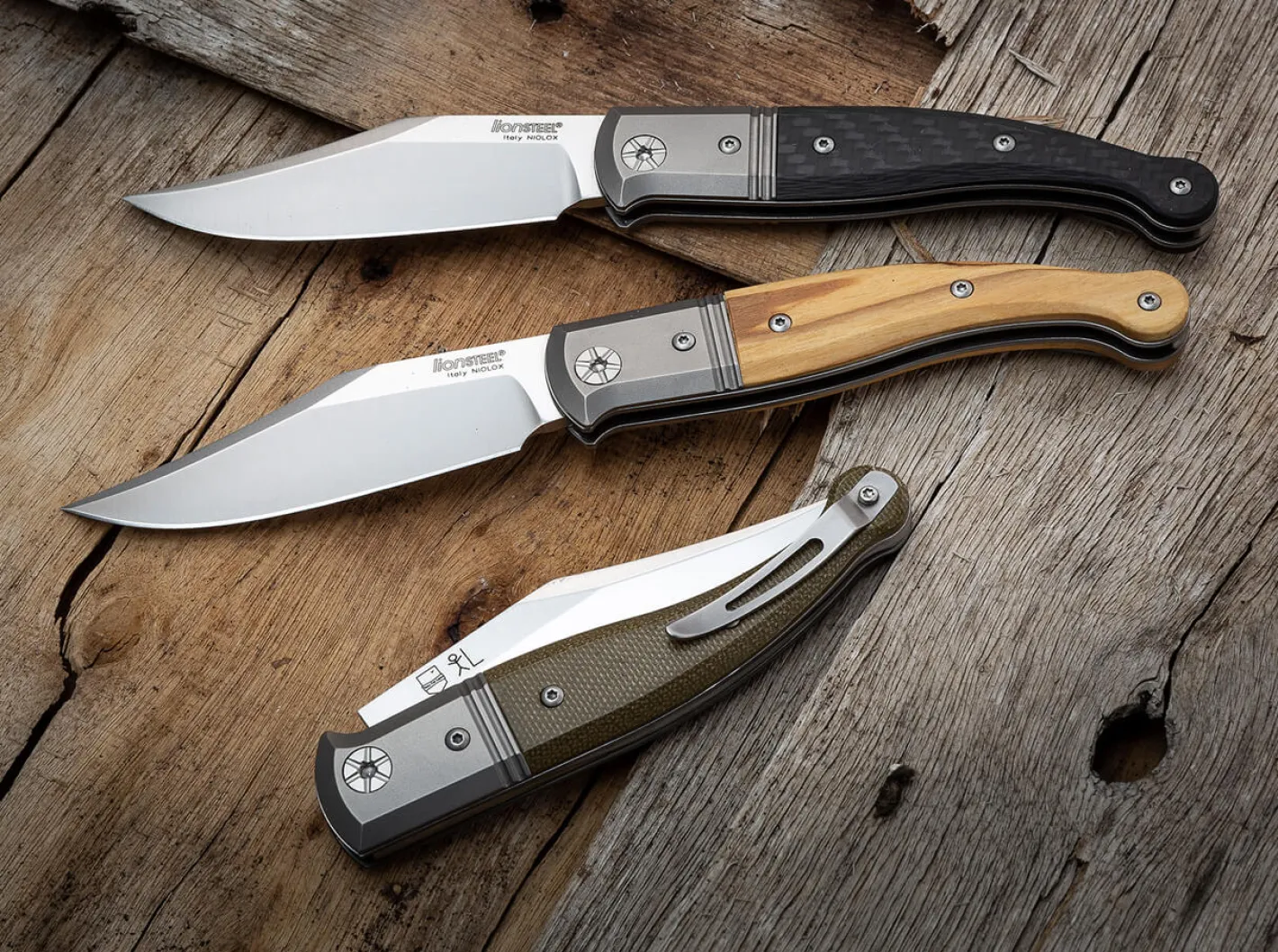 LionSteel Gitano Olive Braun Online