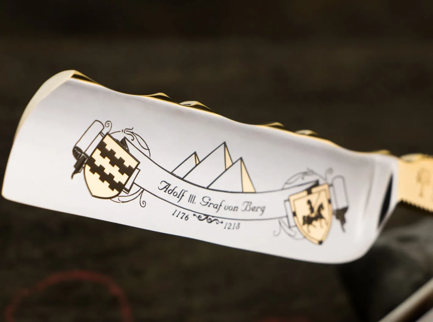 Böker Manufaktur Solingen Graf Adolf III. Braun New