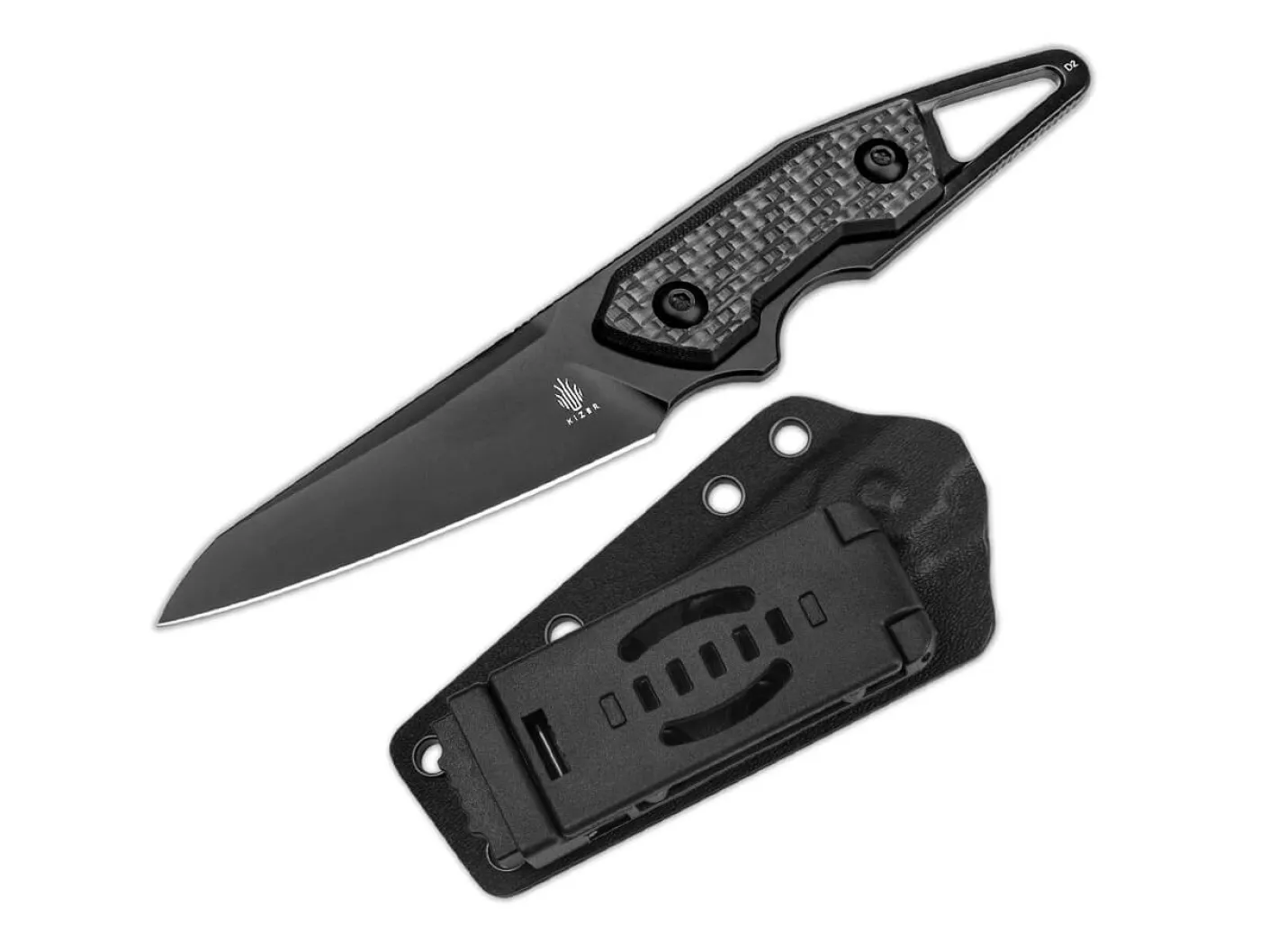 Kizer Groom CF All Black Schwarz Clearance