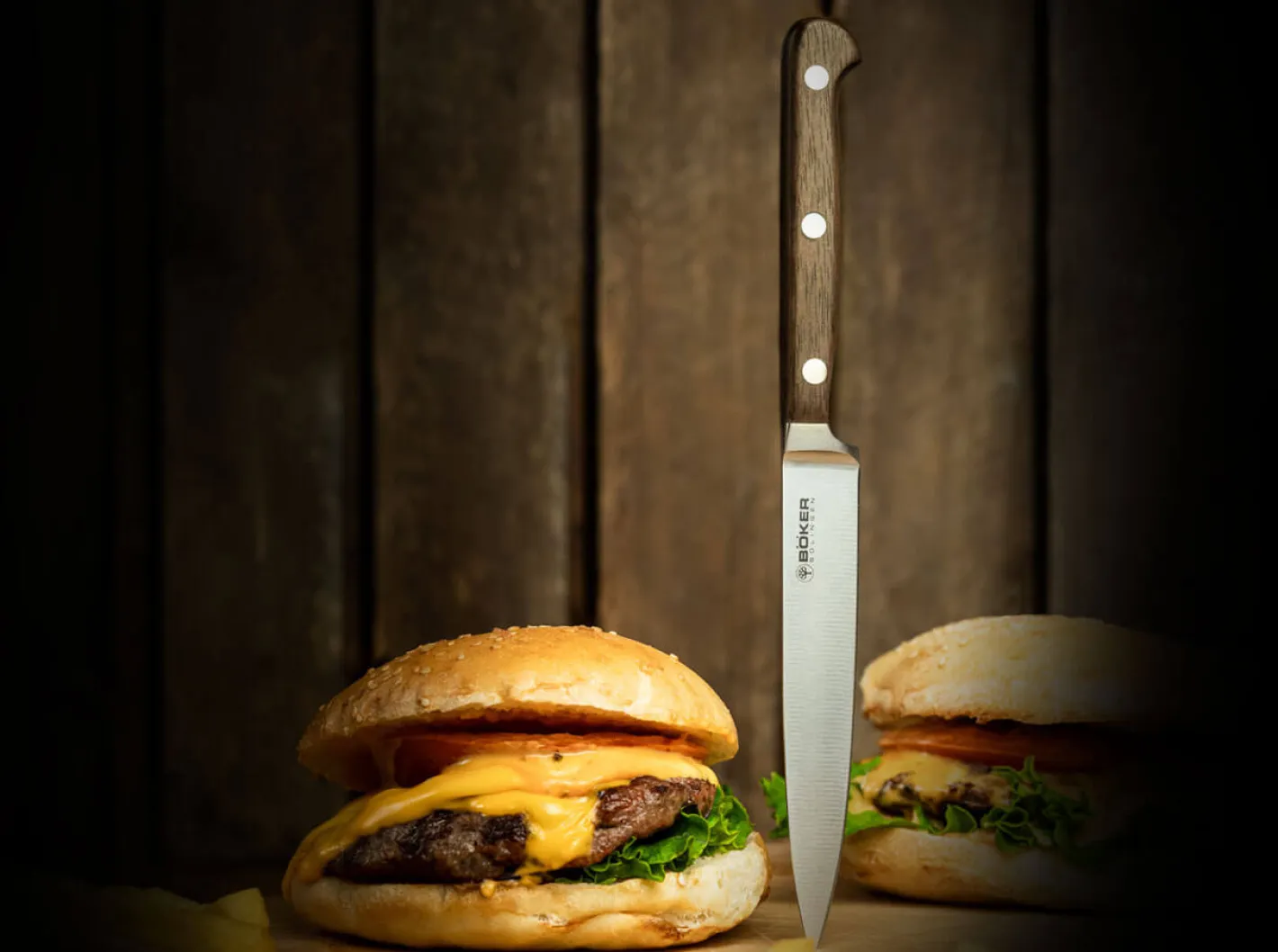 Böker Manufaktur Solingen Heritage Spickmesser Braun Online