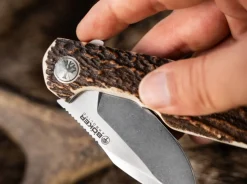 Böker Arbolito Heroína Hirschhorn Braun Hot