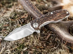 Böker Arbolito Heroína Hirschhorn Braun Hot