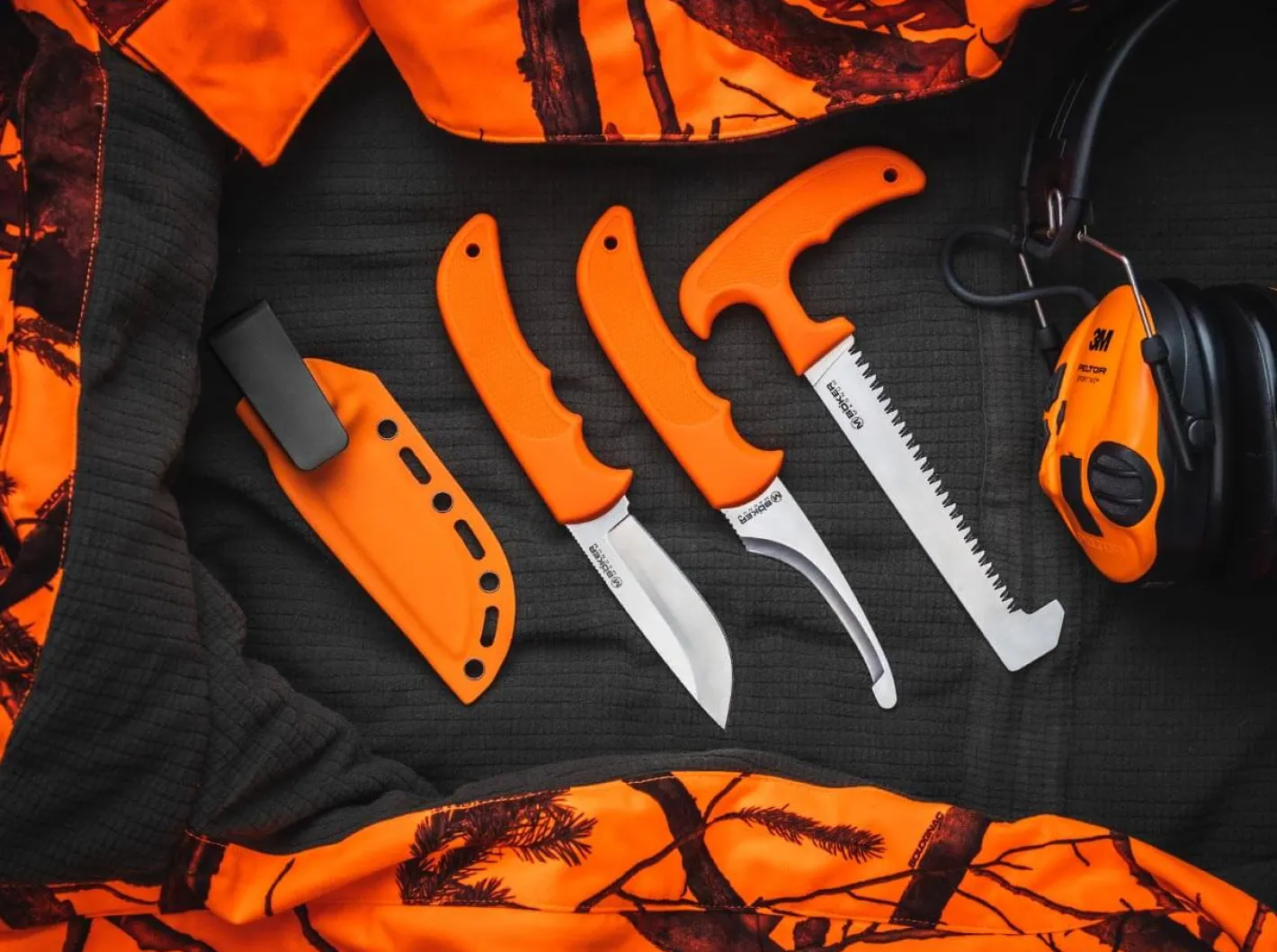 Magnum HL Fixed Gutting Knife Orange Online