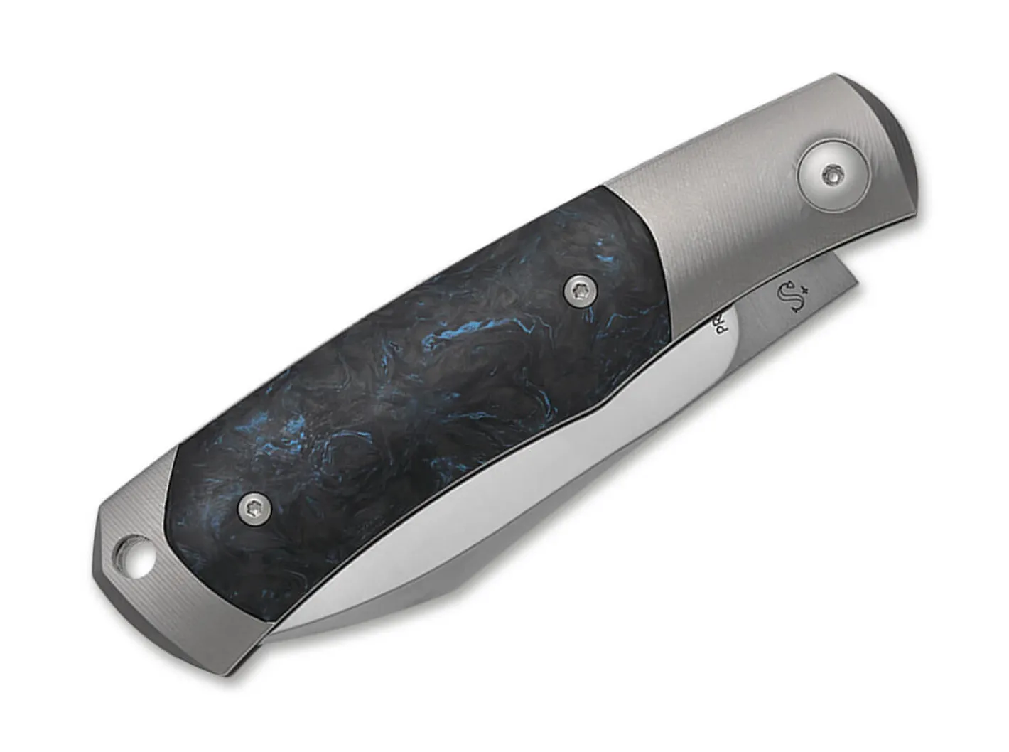 Viper Hug II Titanium CF Marble Blue Schwarz