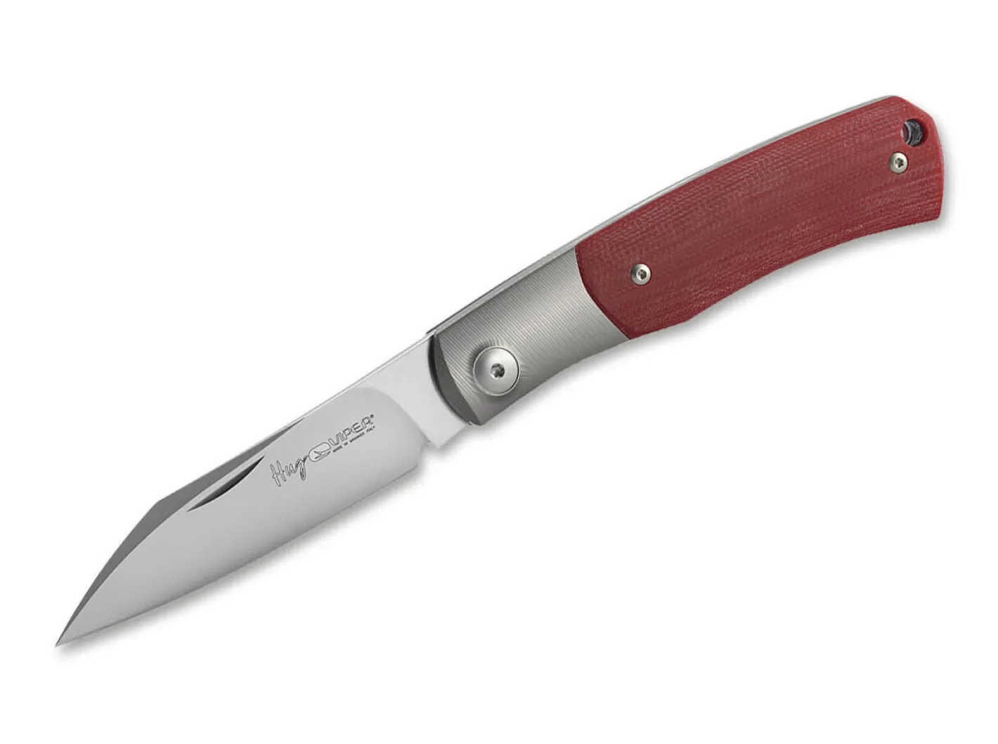 Viper Hug Titanium G10 Red Rot Sale