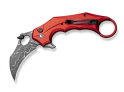 CIVIVI Incisor II Aluminum Red Damascus Rot Sale