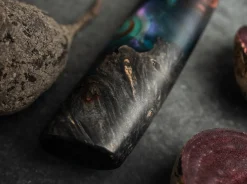 Böker Manufaktur Solingen Interstellar Damast Chefmesser Grau Hot