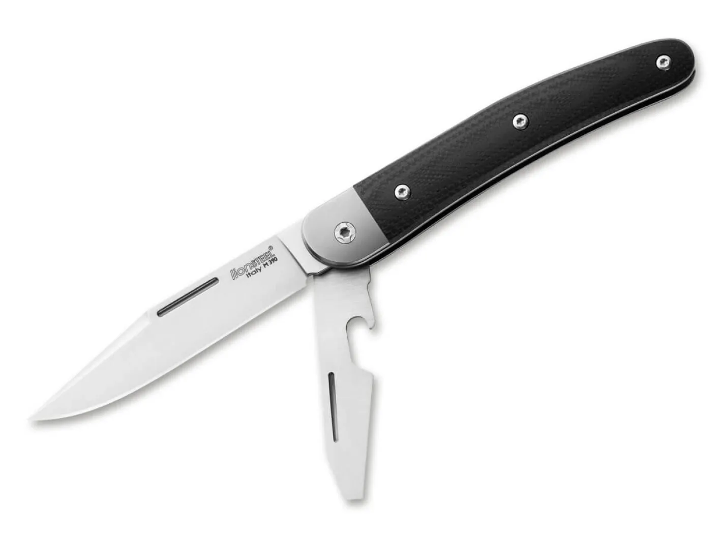 LionSteel Jack Two G10 Black Schwarz Outlet