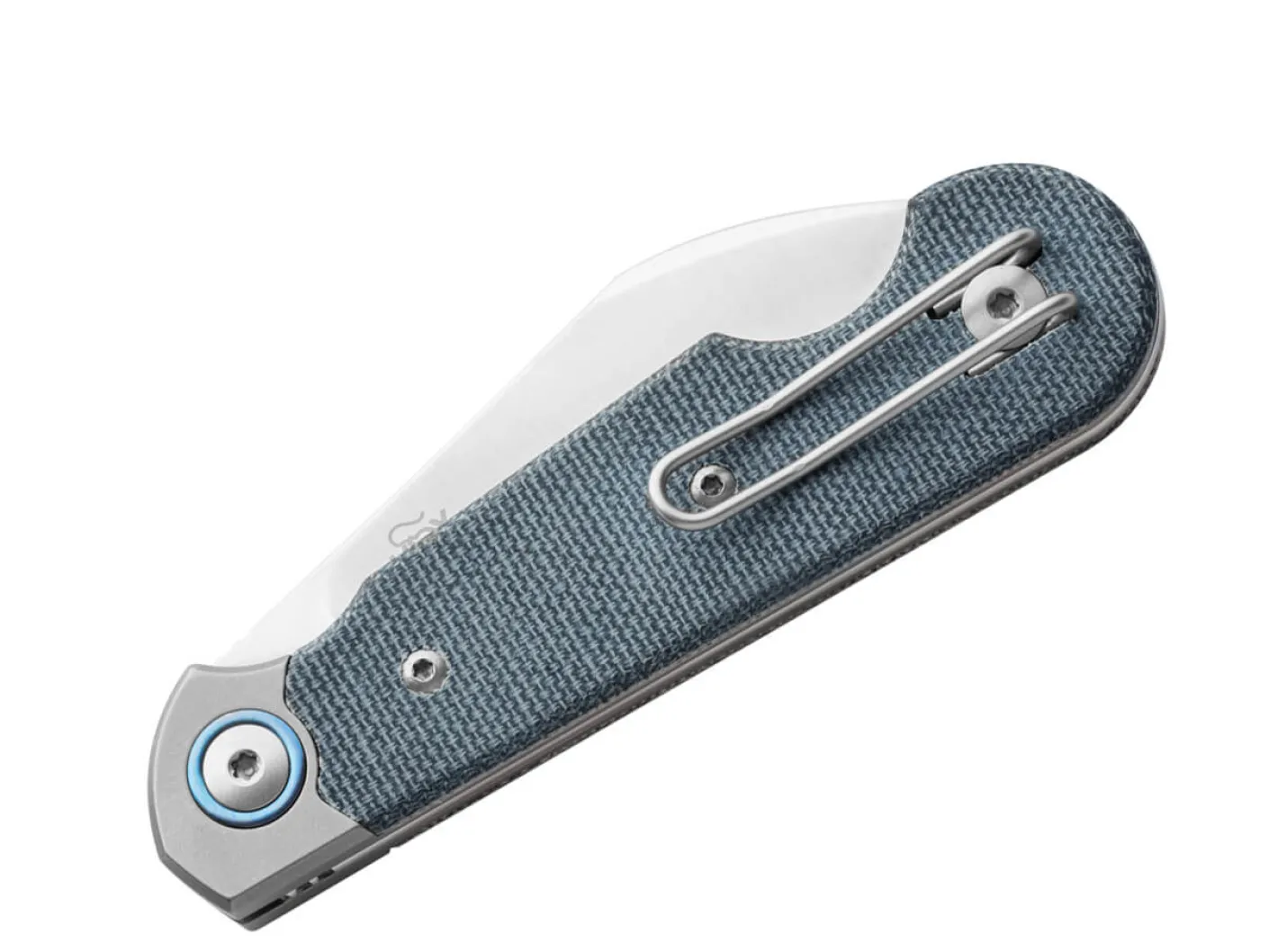 MKM Jaques Ti Micarta Denim Best