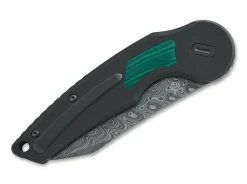 Fox Knives Jupiter Titanium Malachite Damascus Grün Clearance