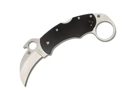 Spyderco Karahawk Schwarz Clearance