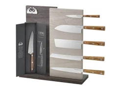 Due Cigni Küchenmesserdisplay 6 Schwarz New