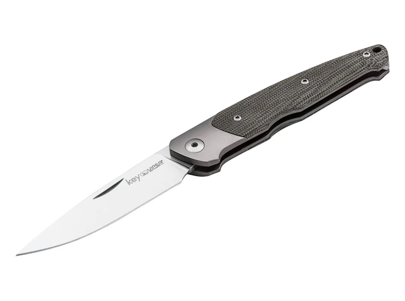 Viper Key Bolster Green Canvas Micarta Clearance