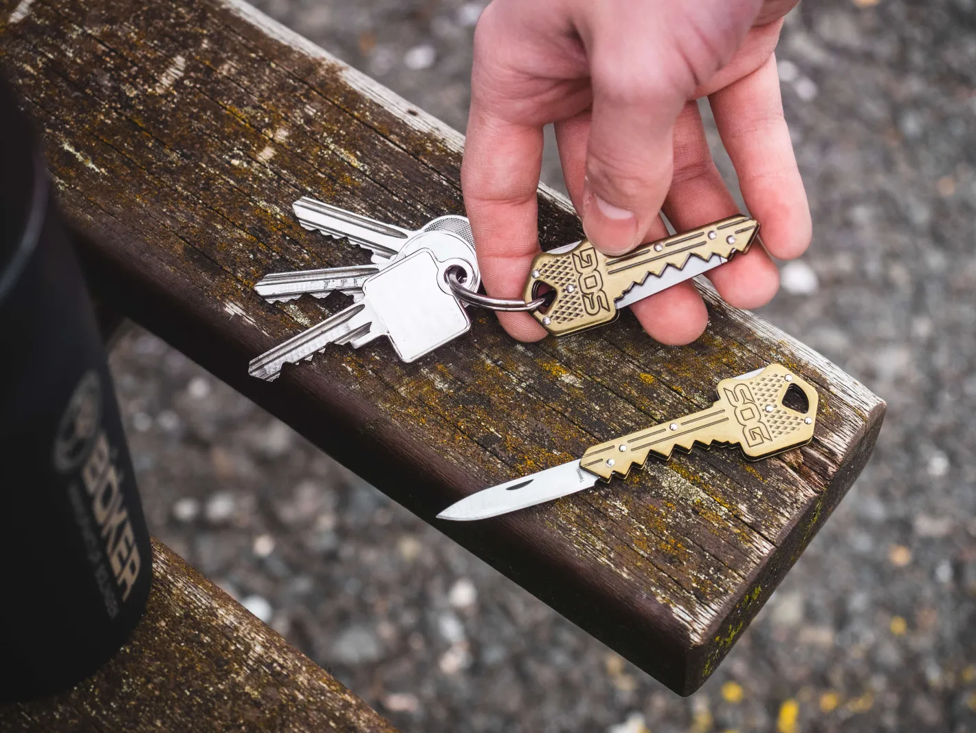 SOG Key Knife Bronze Hot