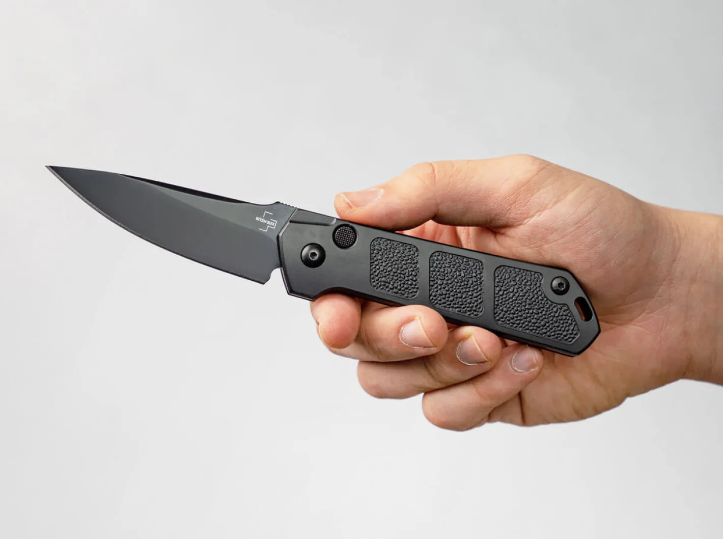 Böker Plus Kihon Auto All Black Schwarz Hot