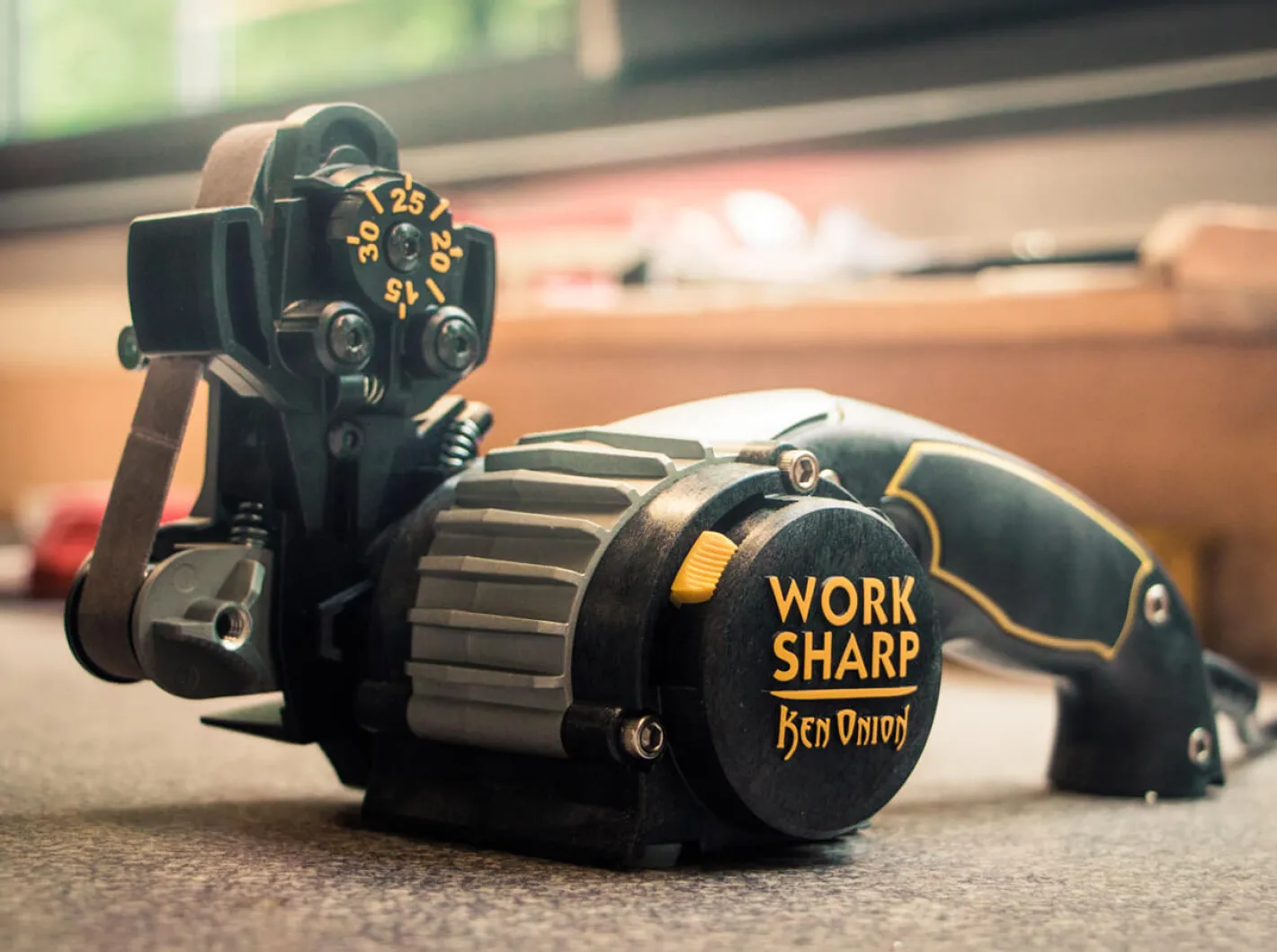 Work Sharp Knife & Tool Sharpener Ken Onion Edition Schwarz Hot