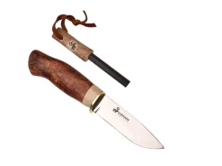 Karesuando Knife Set Survival Galten Eklusive & Fire Striker Braun Outlet