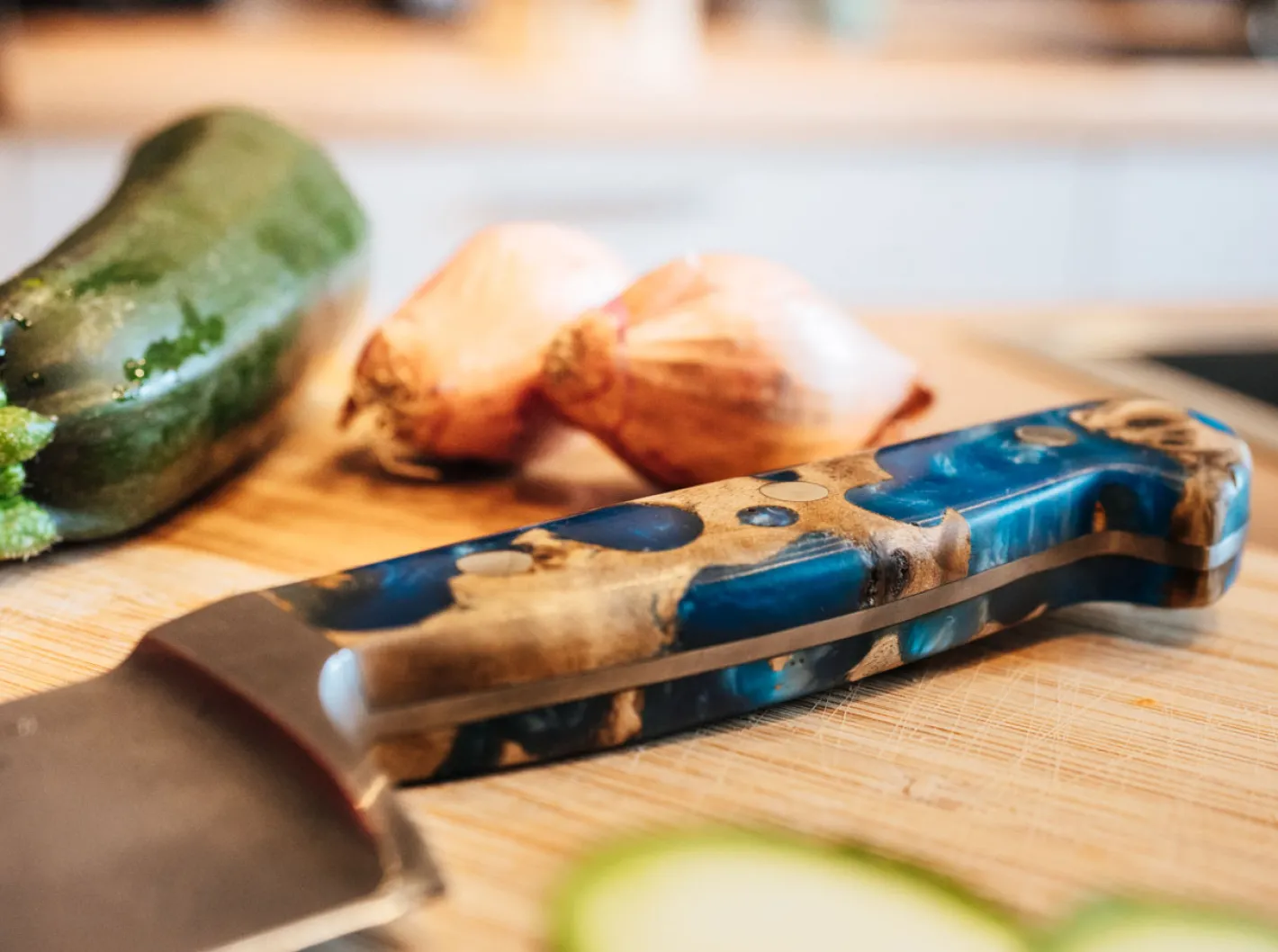 Böker Manufaktur Solingen Laguna Damast Chefmesser Mehrfarbig Clearance