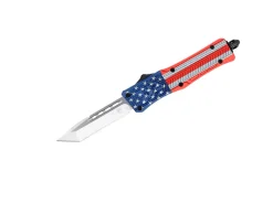 CobraTec Large CTK-1 Cerakote American Flag Tanto Not Serrated Mehrfarbig New