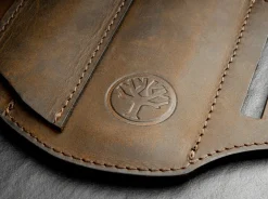 Böker Manufaktur Solingen Lederholster ED-Three Braun
