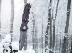 Böker Manufaktur Solingen Leopard-Damast III 42 Grau Discount