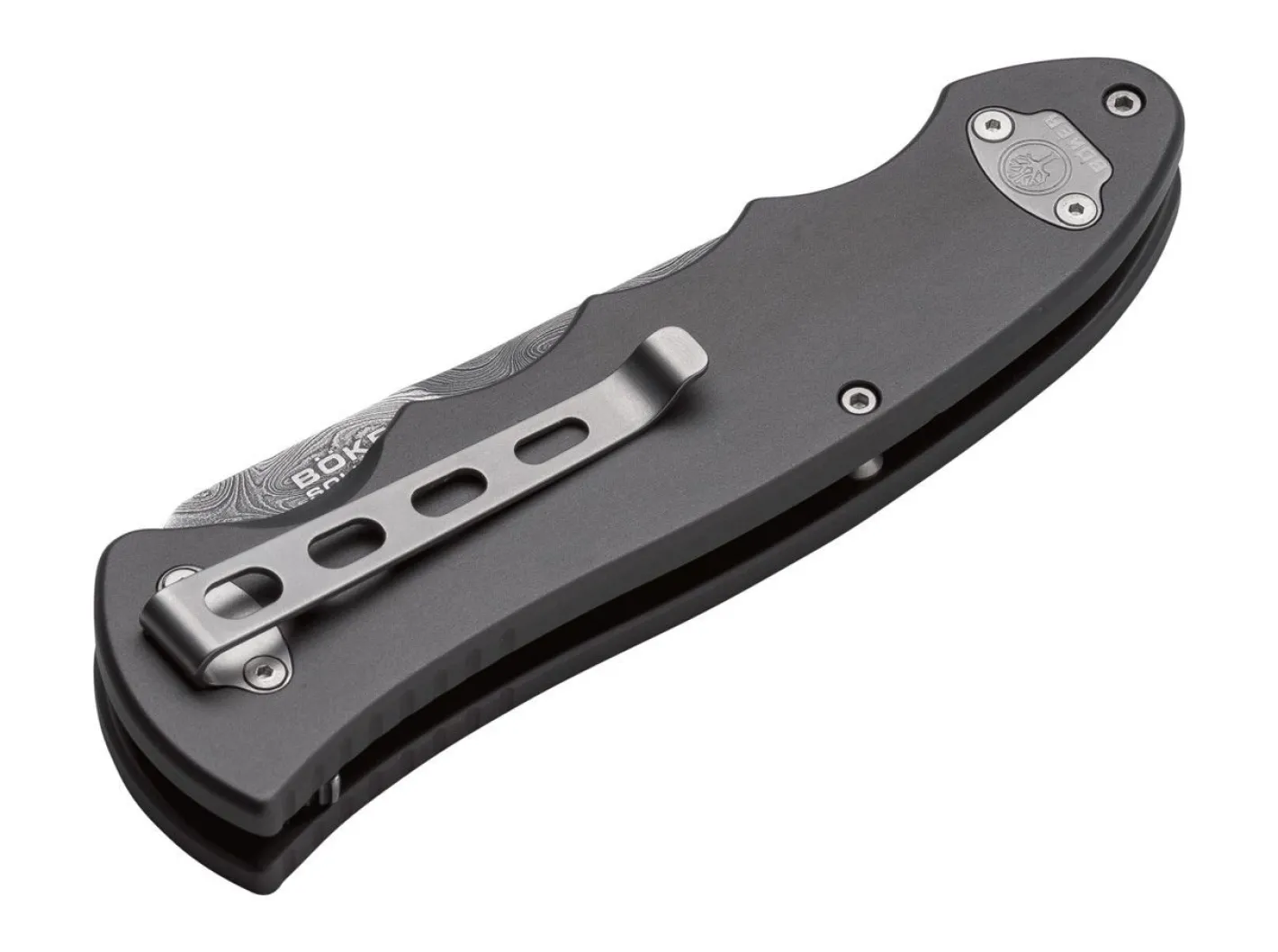 Böker Manufaktur Solingen Leopard-Damast III 42 Collection Schwarz