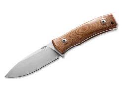 LionSteel M4 Brown Micarta Braun
