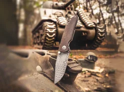 Böker Manufaktur Solingen M4 Sherman-Damast New